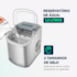 Máquina de Gelo Mondial Turbo Ice Premium MG-12-GI - Cinza 110V