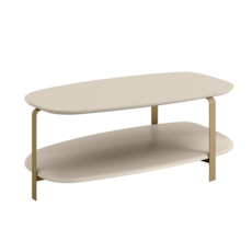 Mesa Centro Linea Brasil Olimpo - Off White Mesa Centro Linea Brasil Olimpo - Off White