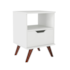 Mesa de Cabeceira Movelbento 1 Gaveta MB 1106 - Branco