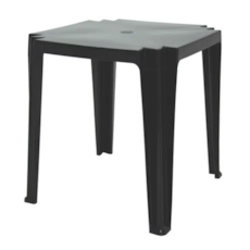 Mesa Tramontina Quadrada Tambau - Preta 92314/009 Mesa Tramontina Quadrada Tambau - Preta 92314/009