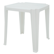 Mesa Tramontina Tambaú - Branco em Polipropileno Mesa Tramontina Tambaú - Branco em Polipropileno