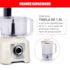 Multiprocessador Arno 700W 16 Funções Marfim MP62 - 110V