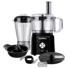 Multiprocessador de Alimentos Britânia All In One BMP900P - Preto 2 Velocidade + Pulsar 900w 110v