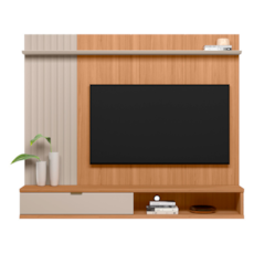 Painel Linea Brasil Sintra 1,79 - Jequitiba/Off White Fosco