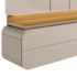 Painel Linea Brasil Zurique 2.0 Com Led - Tauari/Off White