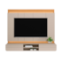 Painel Linea Brasil Zurique 2.0 Com Led - Tauari/Off White