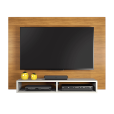 Painel Notável Eros 1.2 - Freijo/Off White Painel Notável Eros 1.2 - Freijo/Off White