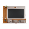 Painel Notável NT1355 180cm - Off White/Freijó