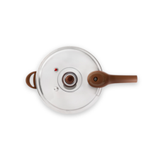 Panela de Pressão com Indução Brinox Pressure 6,8 Litros 4952/103 - Vanilla Panela de Pressão com Indução Brinox Pressure 6,8 Litros 4952/103 - Vanilla