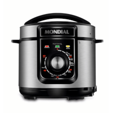 Panela de Pressão Elétrica Mondial PE-48 5L - Preto/Inox 110V