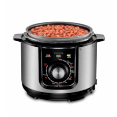 Panela de Pressão Elétrica Mondial PE-48 5L - Preto/Inox 220V