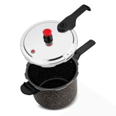 Panela de Pressão Fechamento Externo Rochedo Segura Stone Pro 4,5L