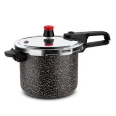 Panela de Pressão Rochedo Segura Stone Pro 4,5 Litros - ER45 Panela de Pressão Rochedo Segura Stone Pro 4,5 Litros - ER45