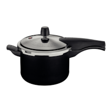 Panela de Pressão Tramont Vancouver 4,5 L Preta - 20591/420 Panela de Pressão Tramont Vancouver 4,5 L Preta - 20591/420