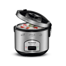 Panela Elétrica Arroz Mondial Pratic Rice PE-42 - Inox 10 Xícaras 700w 110v Panela Elétrica Arroz Mondial Pratic Rice PE-42 - Inox 10 Xícaras 700w 110v
