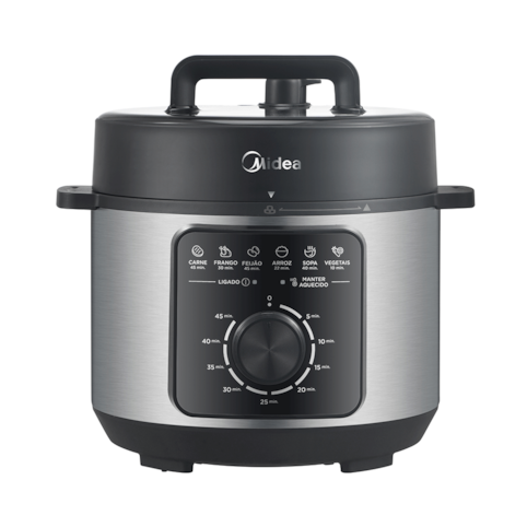 Panela Elétrica de Pressão Midea PPM42 4L Inox - 220V