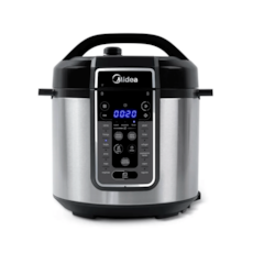 Panela Elétrica Midea Pressão MasterSteam 6 Litros - Inox 110V Panela Elétrica Midea Pressão MasterSteam 6 Litros - Inox 110V