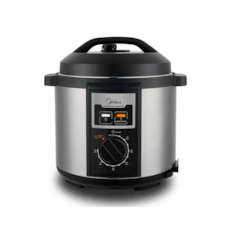 Panela Elétrica Midea Pressão PPB71 6 Litros - Inox 110V Panela Elétrica Midea Pressão PPB71 6 Litros - Inox 110V