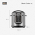 Panela Elétrica Mondial Pressão PE-60 6 Litros - Inox 110V