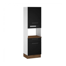 Paneleiro Itatiaia Exclusive Forno 3500001925 - Grafite / Preto / Nogal