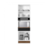 Paneleiro Itatiaia Exclusive Forno 3500001925 - Grafite / Preto / Nogal