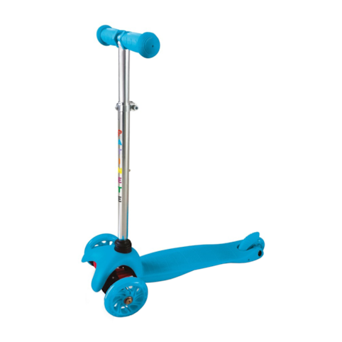 Patinete CKS 03 Rodas com Led - Azul