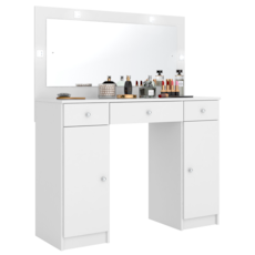 Penteadeira 3 Gavetas 2 Portas Camarim Carisma Demobile - Branco Penteadeira 3 Gavetas 2 Portas Camarim Carisma Demobile - Branco
