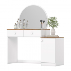 Penteadeira Henn Agnes - Branco/Jequitibá D921-190 Penteadeira Henn Agnes - Branco/Jequitibá D921-190