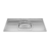 Pia Inox GhelPlus 120cm 1C Concreto Plus 30 Com Válvula