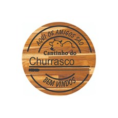 Placa decorativa Cav Cantinho do Churrasco - 1046