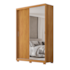 Roupeiro Demóbile 2 Portas de Correr Riva 100% MDF 22515KPE - Cinamon/Off White