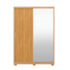 Roupeiro Demóbile 2 Portas de Correr Riva 100% MDF 22515KPE - Cinamon/Off White