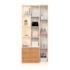 Roupeiro Henn 2 Portas Multiuso Doha - Off White/Nature D332-129