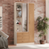 Roupeiro Henn 2 Portas Multiuso Doha - Off White/Nature D332-129