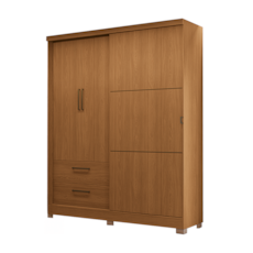 Roupeiro Kappesberg C533 3 Portas com Pés - Canela Roupeiro Kappesberg C533 3 Portas com Pés - Canela