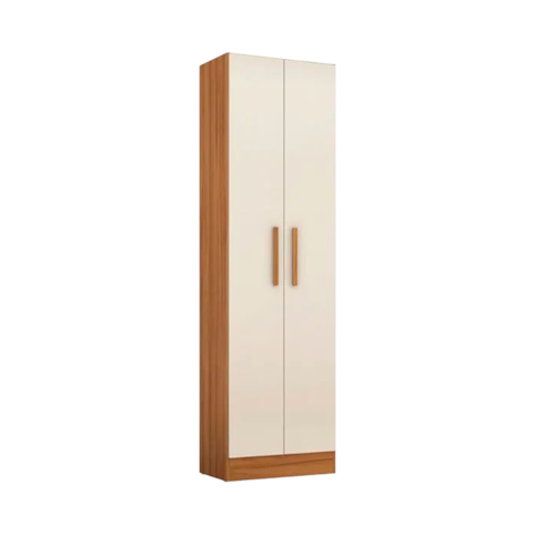 Roupeiro Notável 2 Portas Multiuso NT4045 - Freijo/Off White