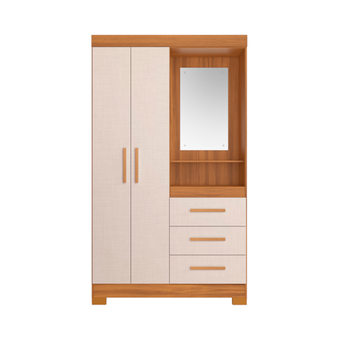 Roupeiro Notável NT6020 - Freijo/Off White