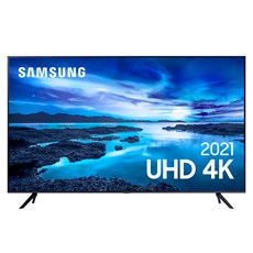 Samsung Smart TV 4K UHD UN75AU7700 75" LED - HDR10+ Controle Remoto e Bluetooth