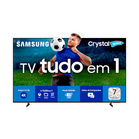 Samsung Smart TV 50" UHD 4K UN50U8600, Processador Crystal 4K, Controle Único