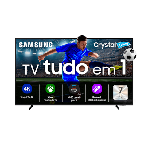Samsung Smart TV 50" UHD 4K UN50U8600, Processador Crystal 4K, Controle Único