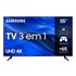 Samsung Smart TV 55 polegadas UHD 4K 55CU7700 2023, Processador Crystal 4K, Controle Único