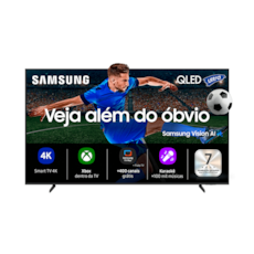 Samsung Smart TV 55" UHD QLED Ultra 4K QN55QEF1A, Processador IA Q4, Controle Único