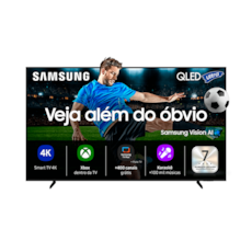 Samsung Smart TV 65" UHD QLED Ultra 4K QN65Q7FA, Processador Q4 AI, Controle Único