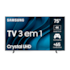 Samsung Smart TV 75 polegadas Crystal UHD 4K 75CU8000 2023, Painel Dynamic Crystal Color, Controle Remoto Único