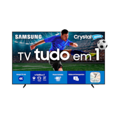 Samsung Smart TV 75" UHD 4K UN75U8100, Processador Crystal 4K, Controle Único