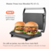 Sanduicheira Mondial Press Grill PG-01-CL - 110V