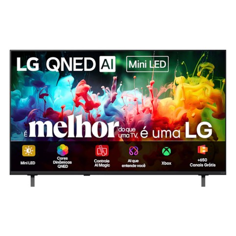 Smart TV 4K 65" LG QNED Mini LED AI QNED70 2026