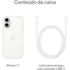 Smartphone Apple iPhone 17 256GB Branco 5G - Tela 6.3" 48MP + Selfie 12MP iOS 26 