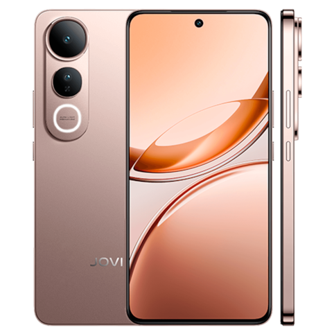 Smartphone Jovi V50 Lite 5G 256GB Dourado - 8GB RAM Tela 6,77” Câm. Dupla + Selfie 32MP