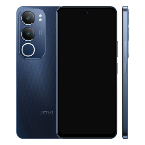 Smartphone Jovi Y19S 4G 256GB Preto Safira - 4GB RAM Tela 6,68” Câm. Dupla + Selfie 5MP